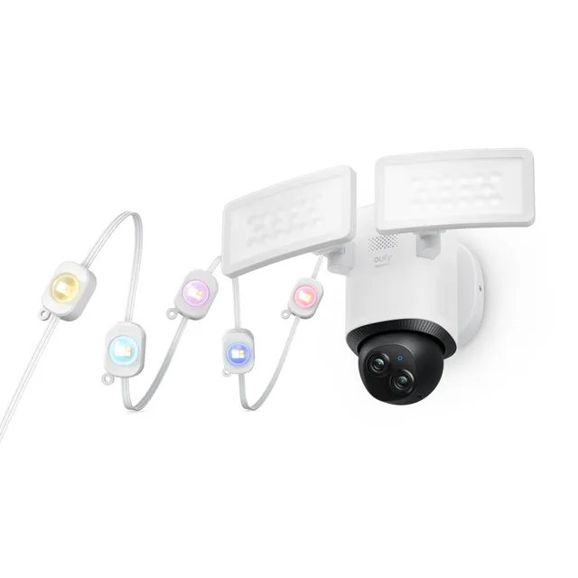 eufy-security-permanent-outdoor-lights-e22-floodlight-camera-e340-set image 1