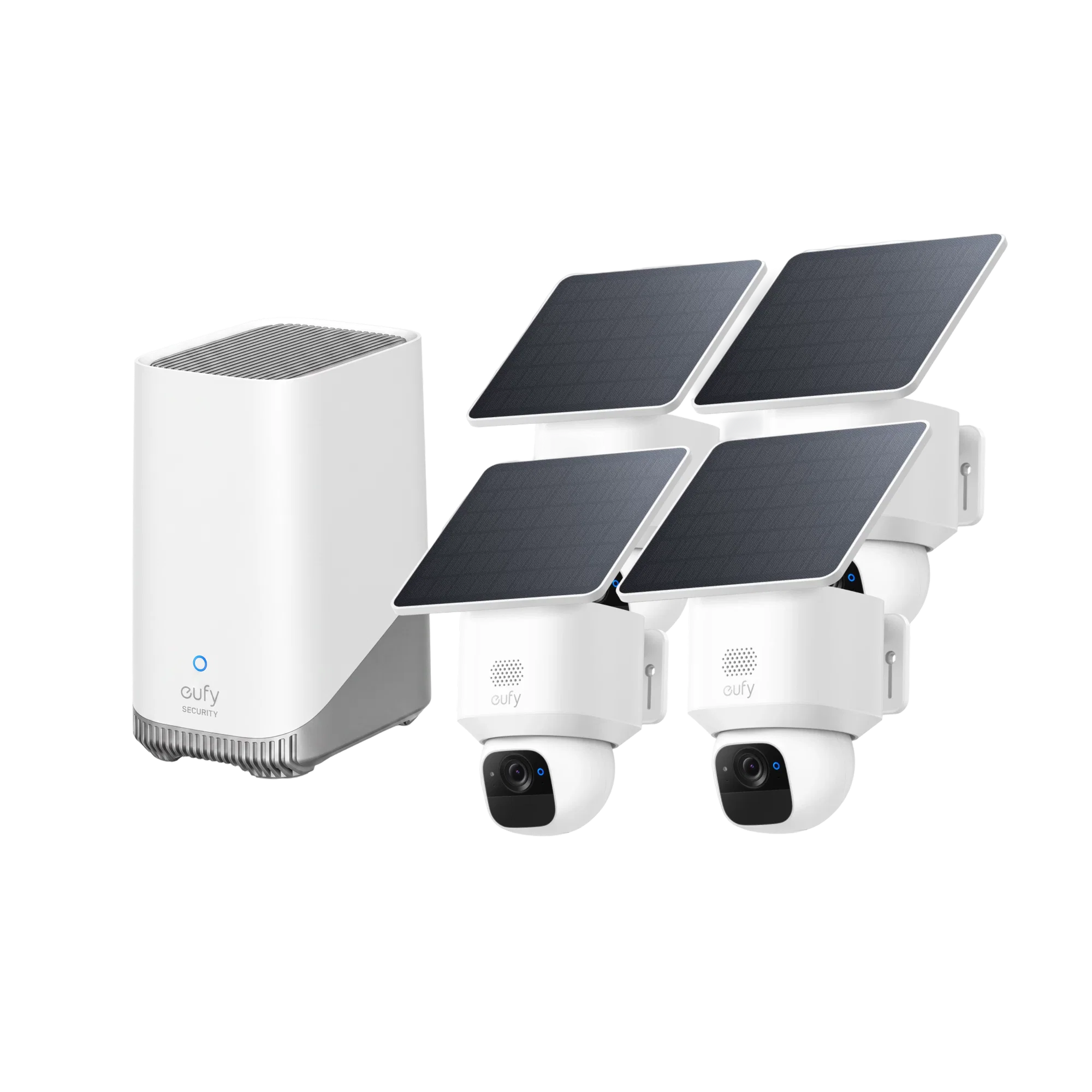 eufy-security-solocam-e30-4-cam-kit-mit-homebase-3-s380-2k-wlan-set image 1