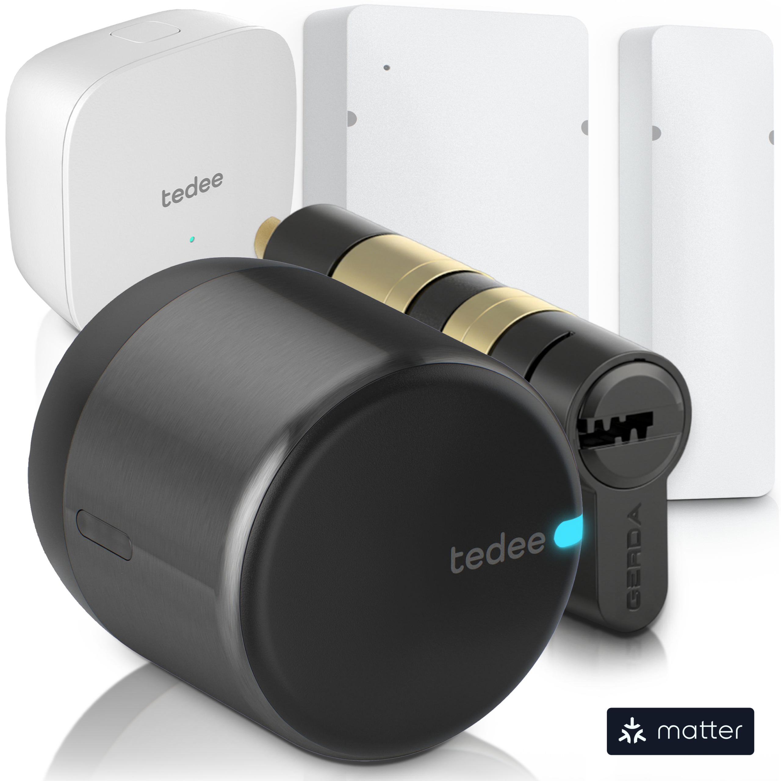 tedee-go2-smart-lock-bridge-door-sensor-bundle image 4