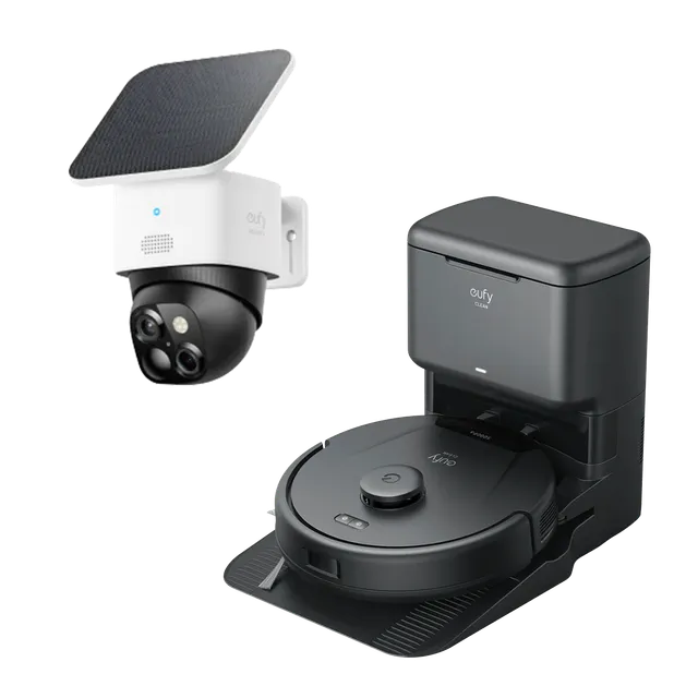 eufy-security-solocam-s340-berwachungskamera-eufy-clean-l60-saugroboter-set image 1