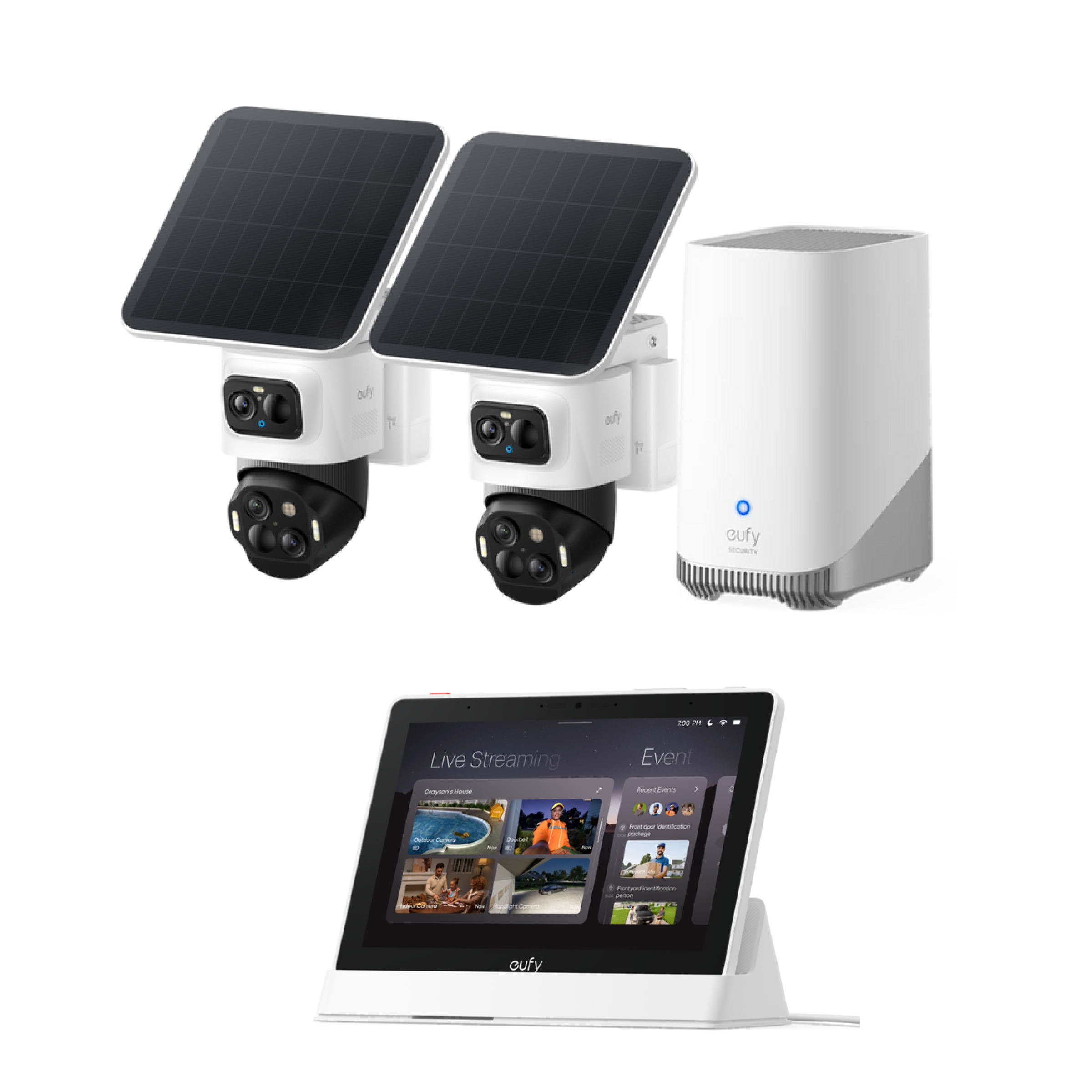 eufy-security-eufycam-s4-2-1-kit-smart-display-e10-monitor-set image 1