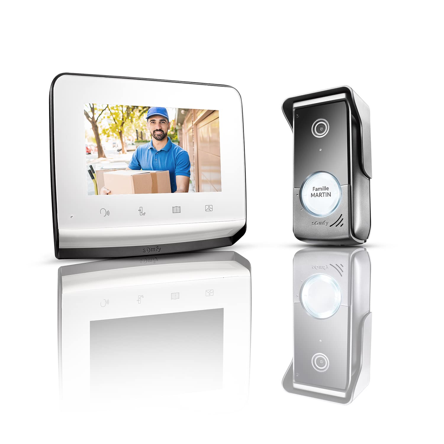 somfy-1870997-zusatzmonitor-v350-video-t-rsprechanlage-7-zoll-wei image 4