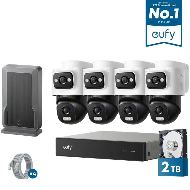 eufy-security-nvr-system-e50-4-cam-kit-mit-wifi-modul image 1