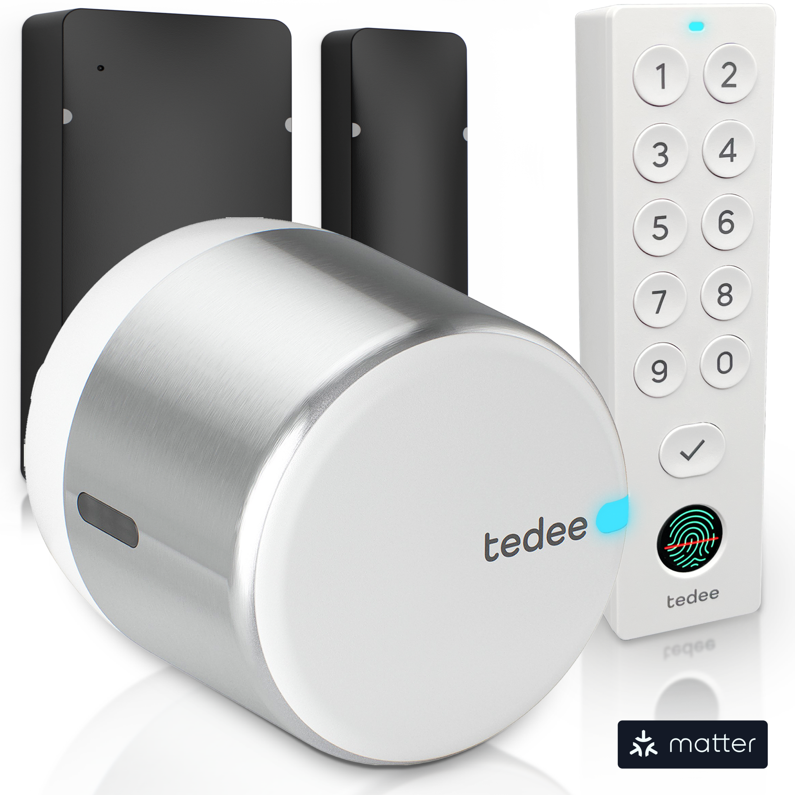 tedee-go2-door-sensor-keypad-bundle-smart-lock-set-mit-keypad-pro image 7
