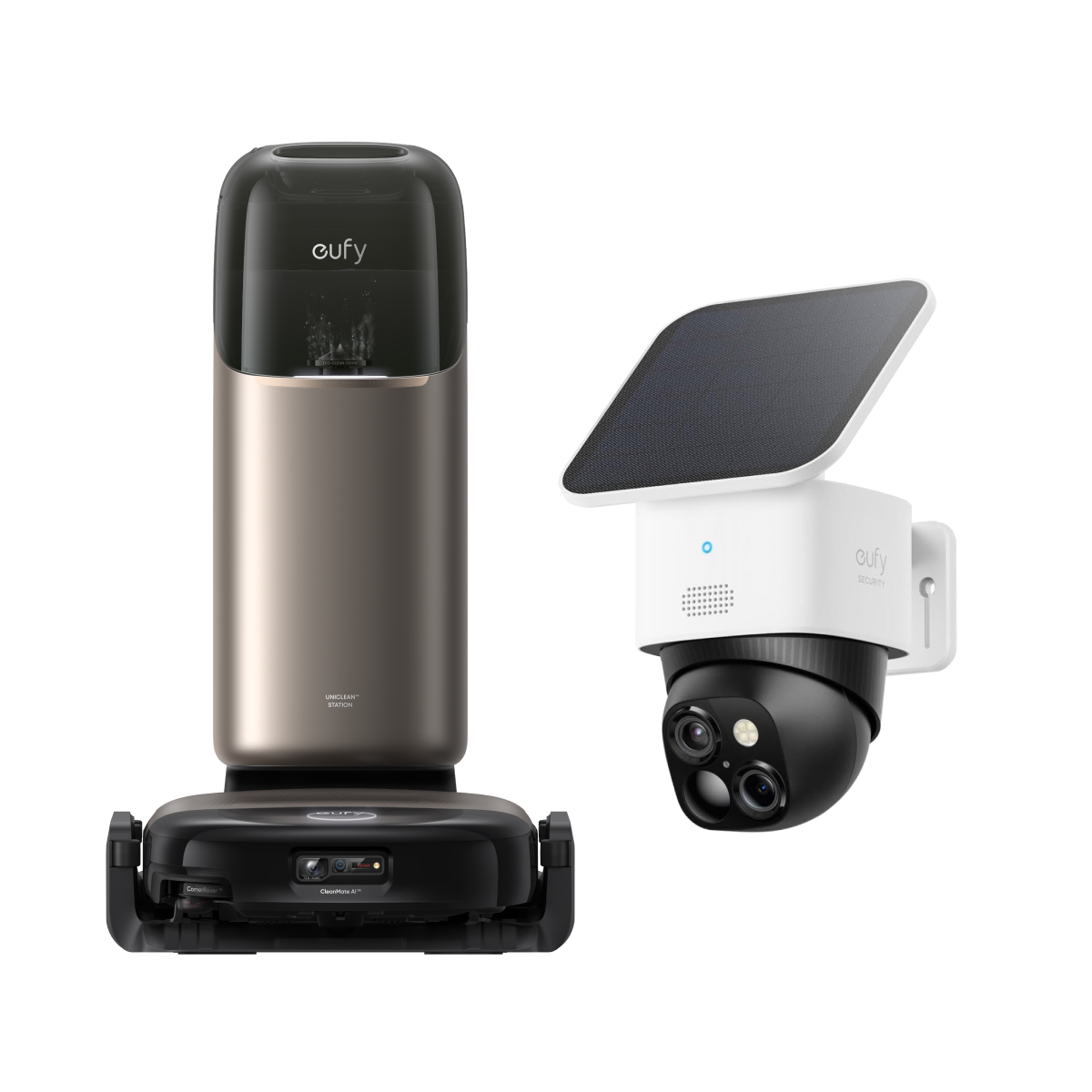 eufy-security-hydrojet-s2-saug-und-wischroboter-solocam-s340-bundle image 1