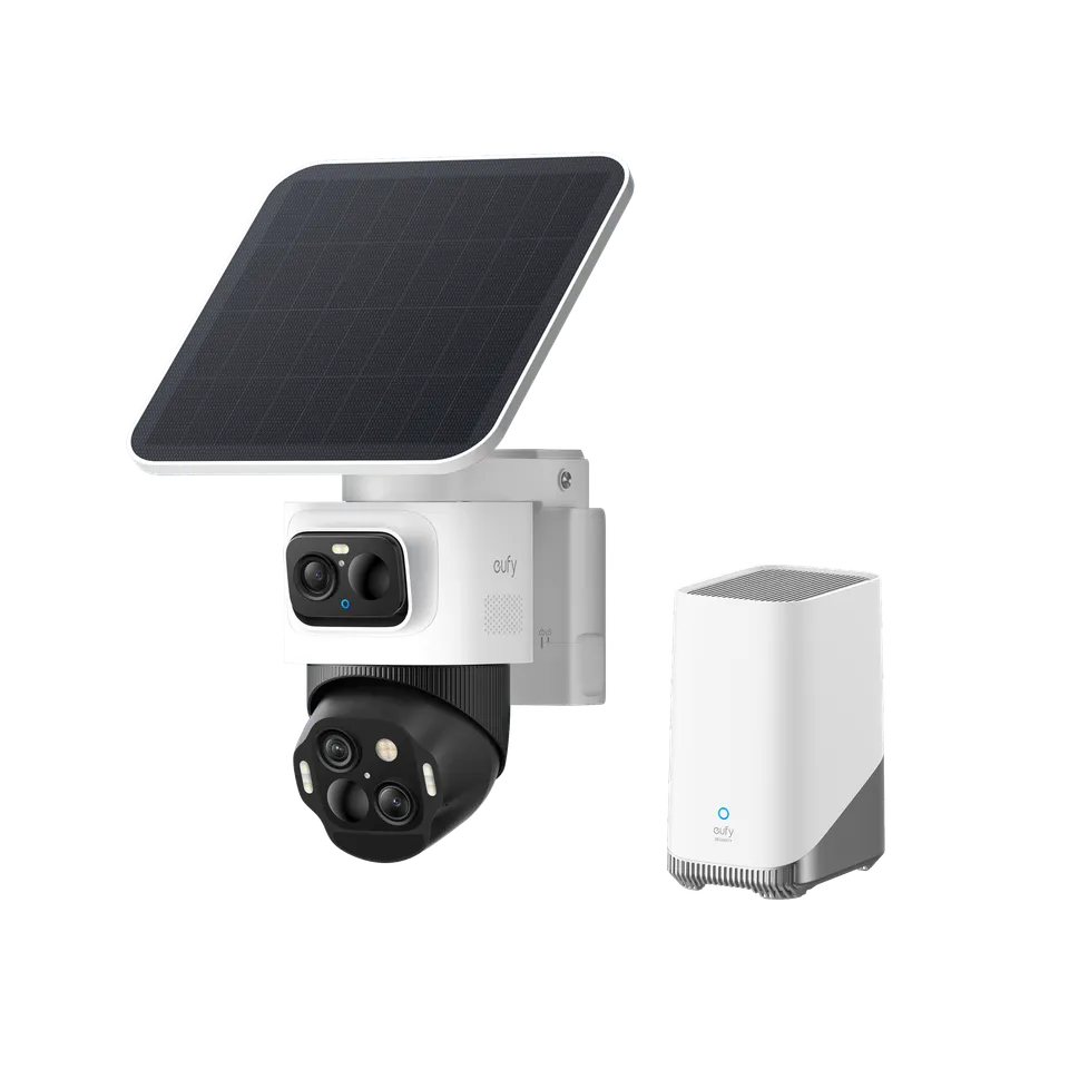 eufy-security-eufycam-s4-homebase-s380-set-triple-lens-4k-bullet-2k-ptz image 1