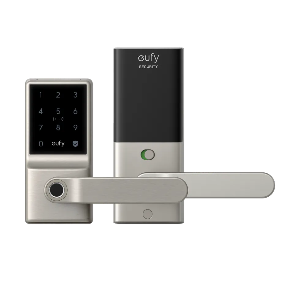 eufy-security-smart-lock-c33-t-rschloss-nickel-mit-fingerabdruck-und-wlan image 1