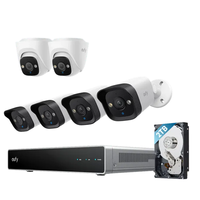 eufy-security-nvr-poe-e40-system-4k-poe-berwachungsset-mit-recorder-2x-turret-ka image 1