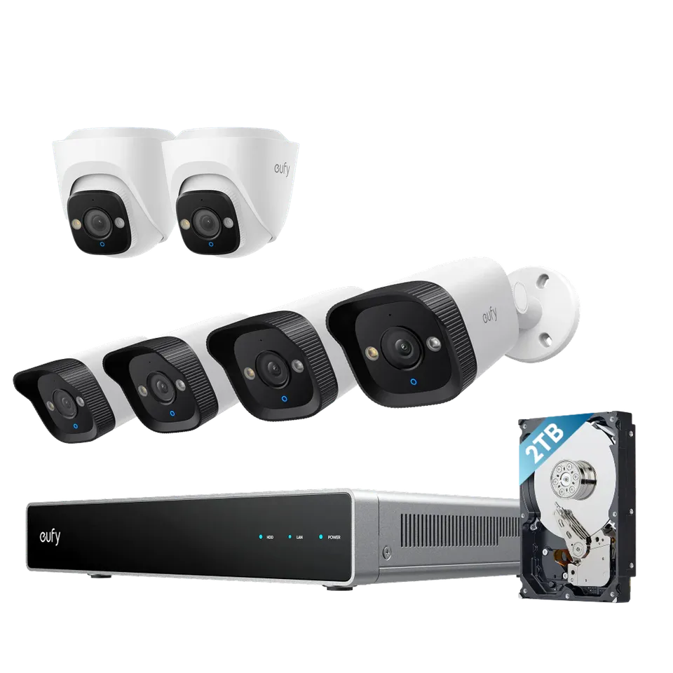 eufy-security-nvr-poe-e40-system-4k-poe-berwachungsset-mit-recorder-2x-turret-ka image 1