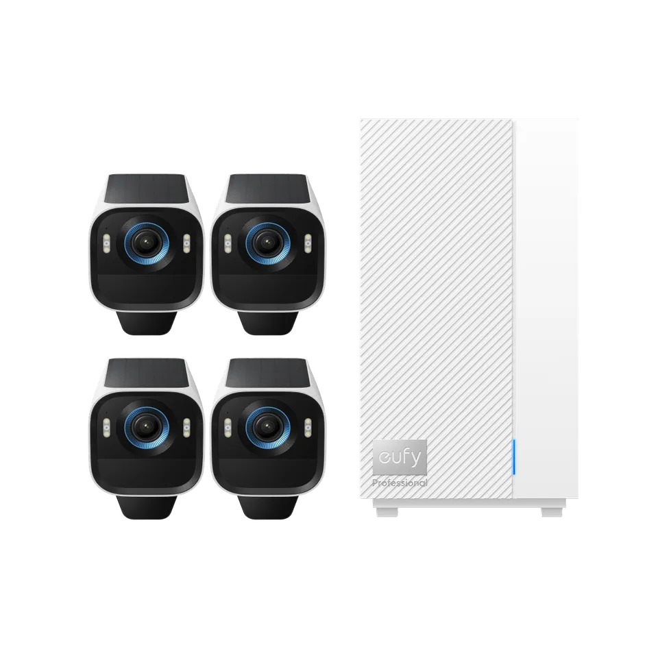 eufy-security-eufycam-s3-pro-4-cam-kit-homebase-professional-s1 image 1