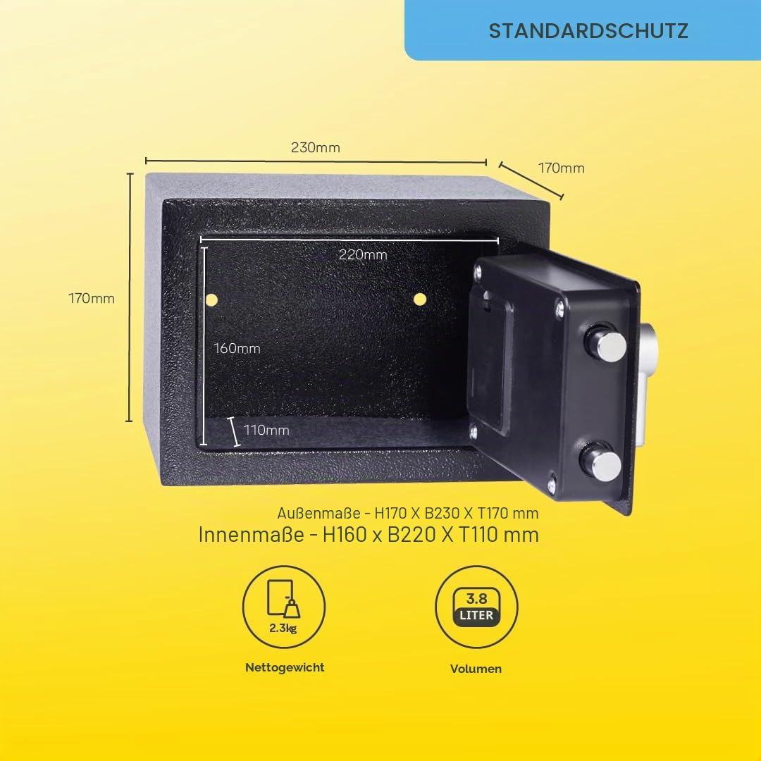 yale-ysv-170-db2-elektronik-tresor-mini-3-8-l-schwarz-tastatur image 5