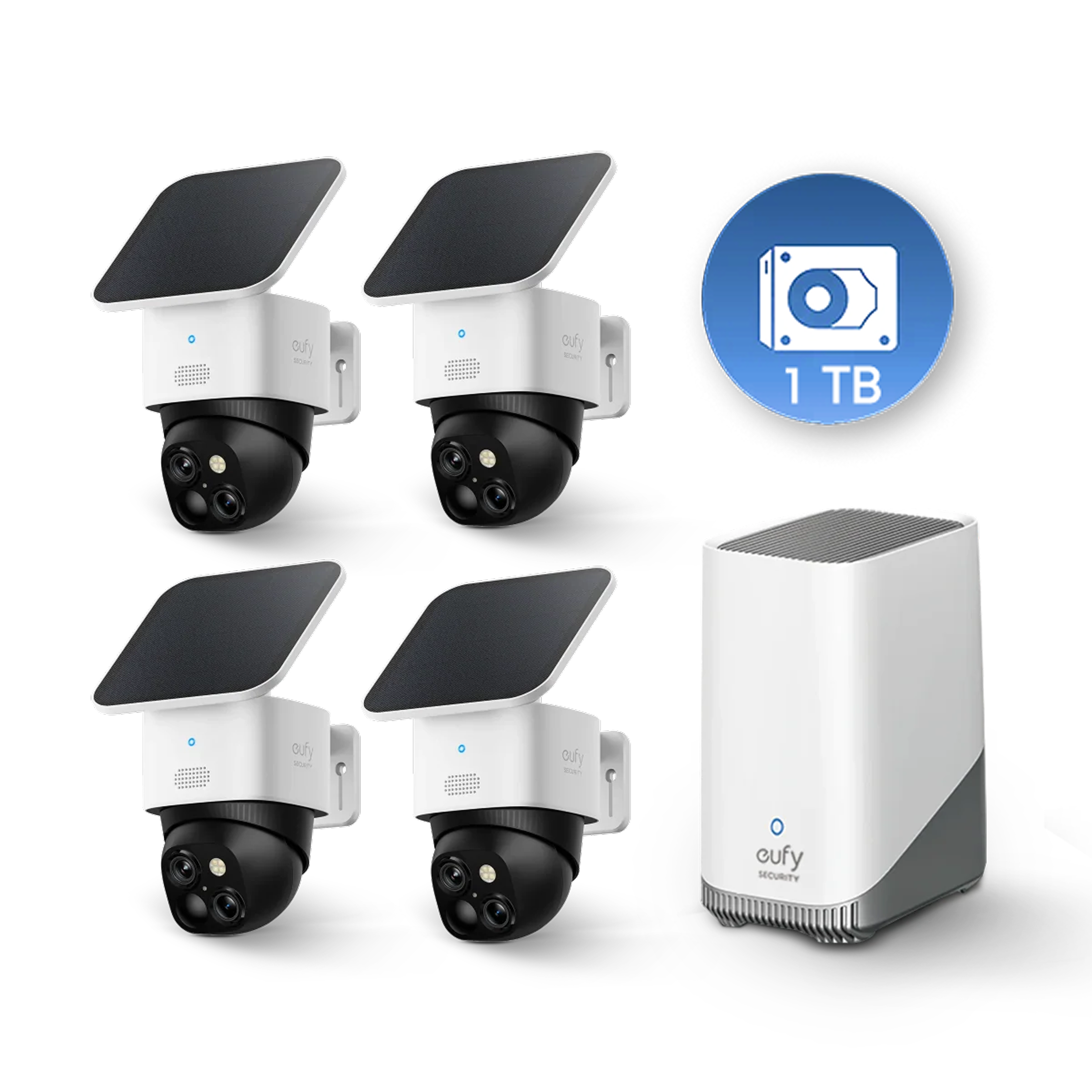eufy-security-solocam-s340-4-cam-pack-homebase-s380-1-tb image 1