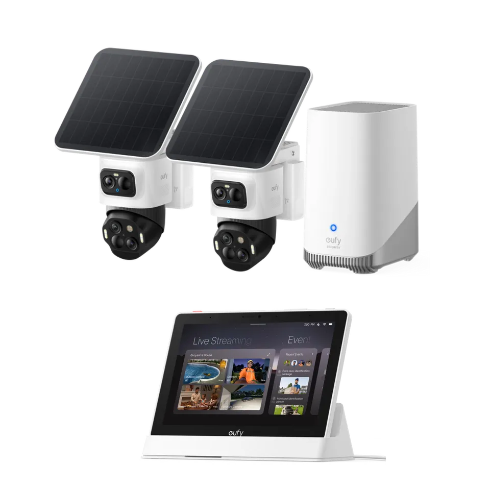 eufy-security-eufycam-s4-2-1-kit-smart-display-e10-monitor-set image 1