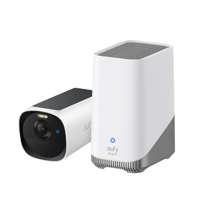 eufy-security-eufycam-e40-homebase-s380-homebase-3-solar-set image 1