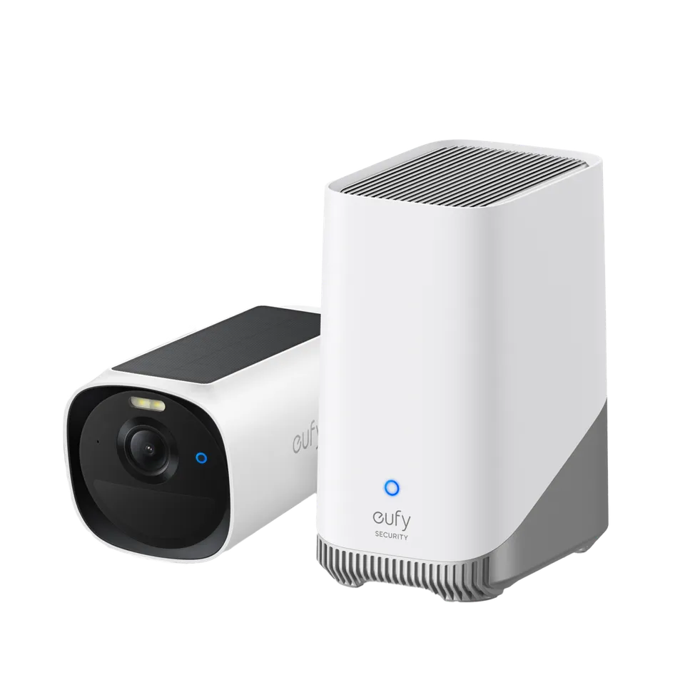 eufy-security-eufycam-e40-homebase-s380-homebase-3-solar-set image 1
