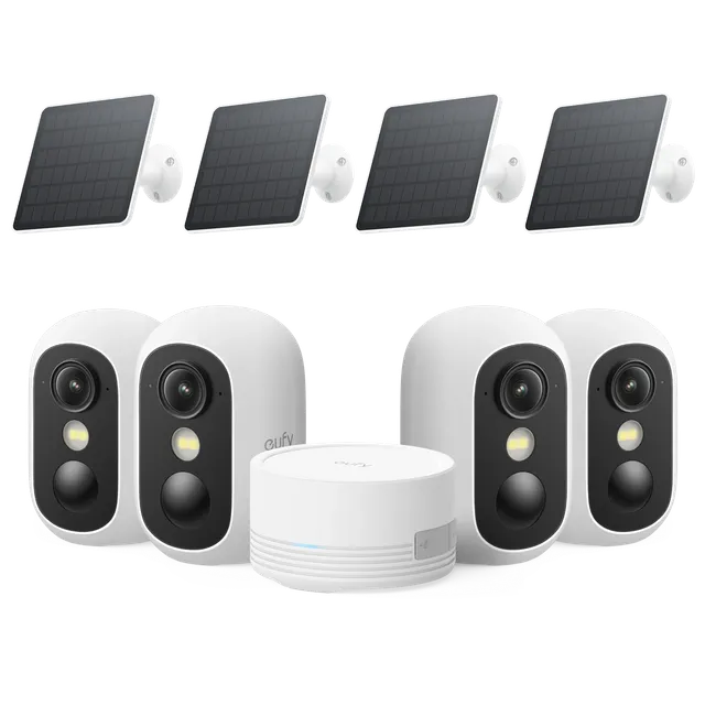 eufy-security-eufycam-c35-4-cam-kit-3w-solar-panel-wlan-au-enkamera-set image 1