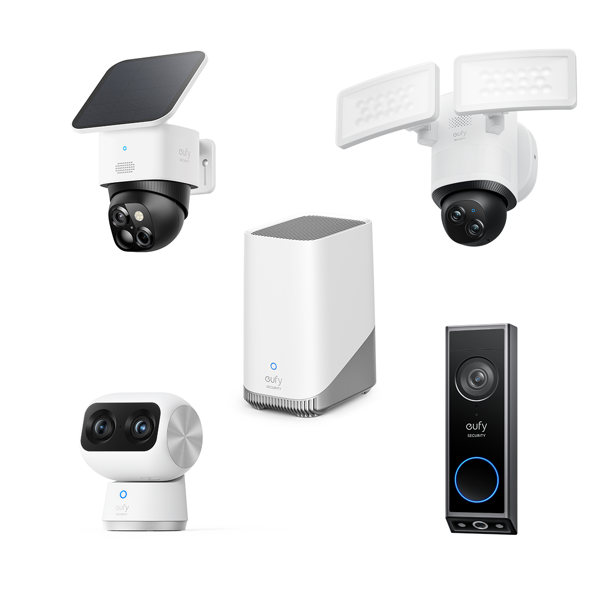 eufy-security-dual-camera-bundle-homebase-s380-homebase-3-komplett-set image 1
