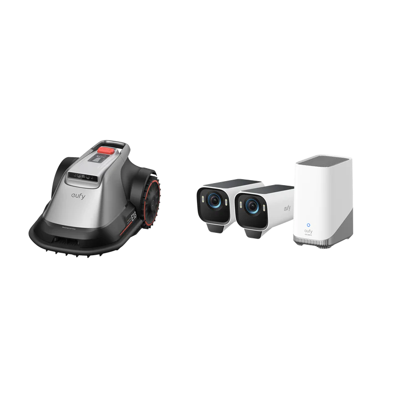 eufy-security-m-hroboter-e15-eufycam-s3-pro-2-kamera-set-bundle image 1