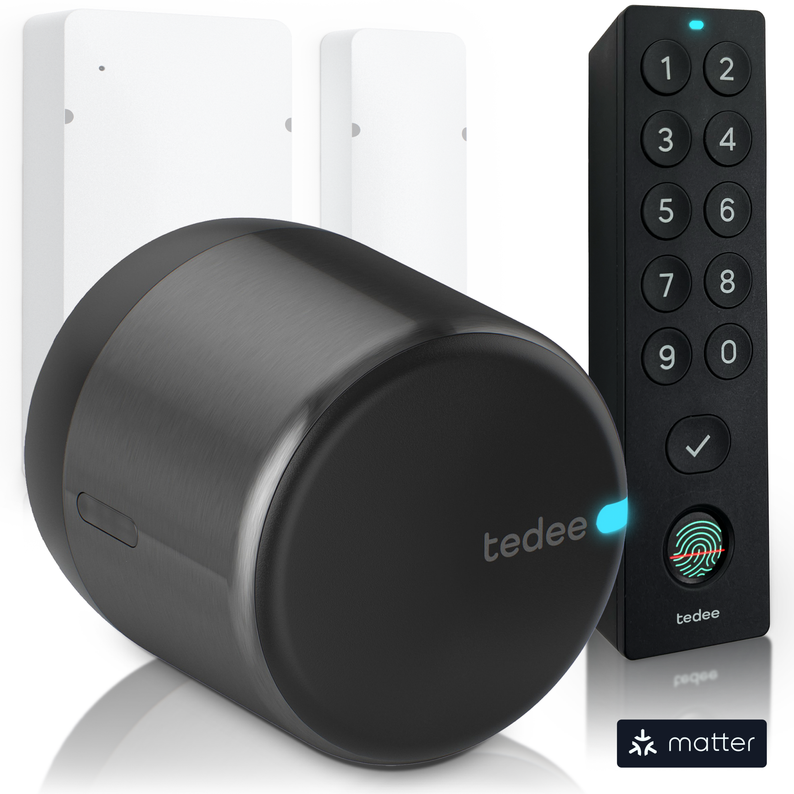 tedee-go2-door-sensor-keypad-bundle-smart-lock-set-mit-keypad-pro image 8