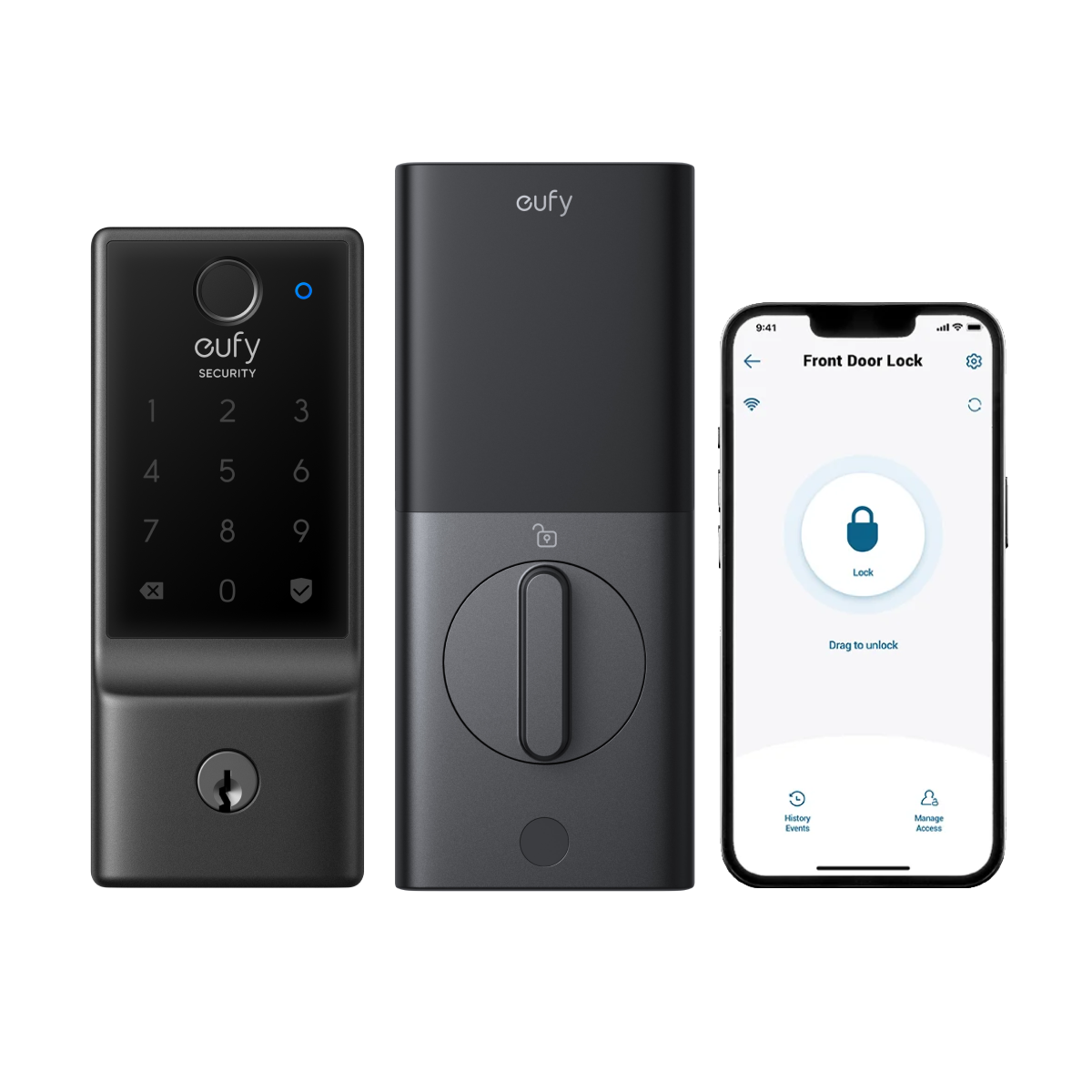 eufy-security-smart-lock-c220-fingerabdruck-t-rschloss-mit-5-ffnungsarten image 2