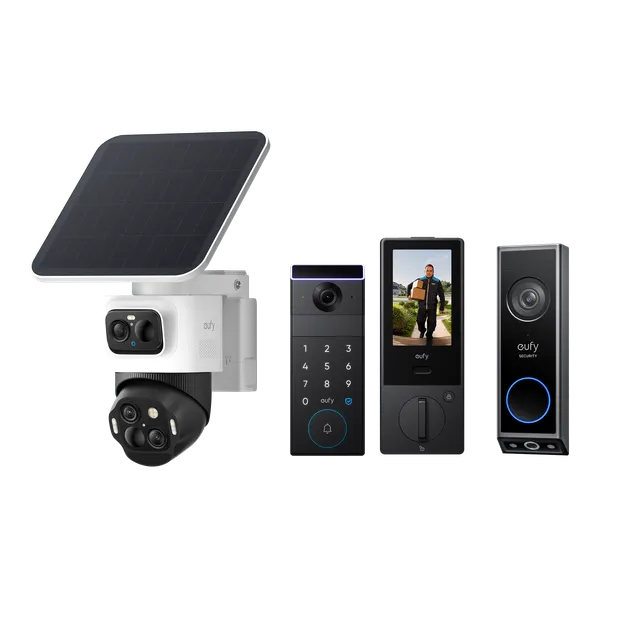 eufy-security-eufycam-s4-familock-s3-max-doorbell-e340-set image 1