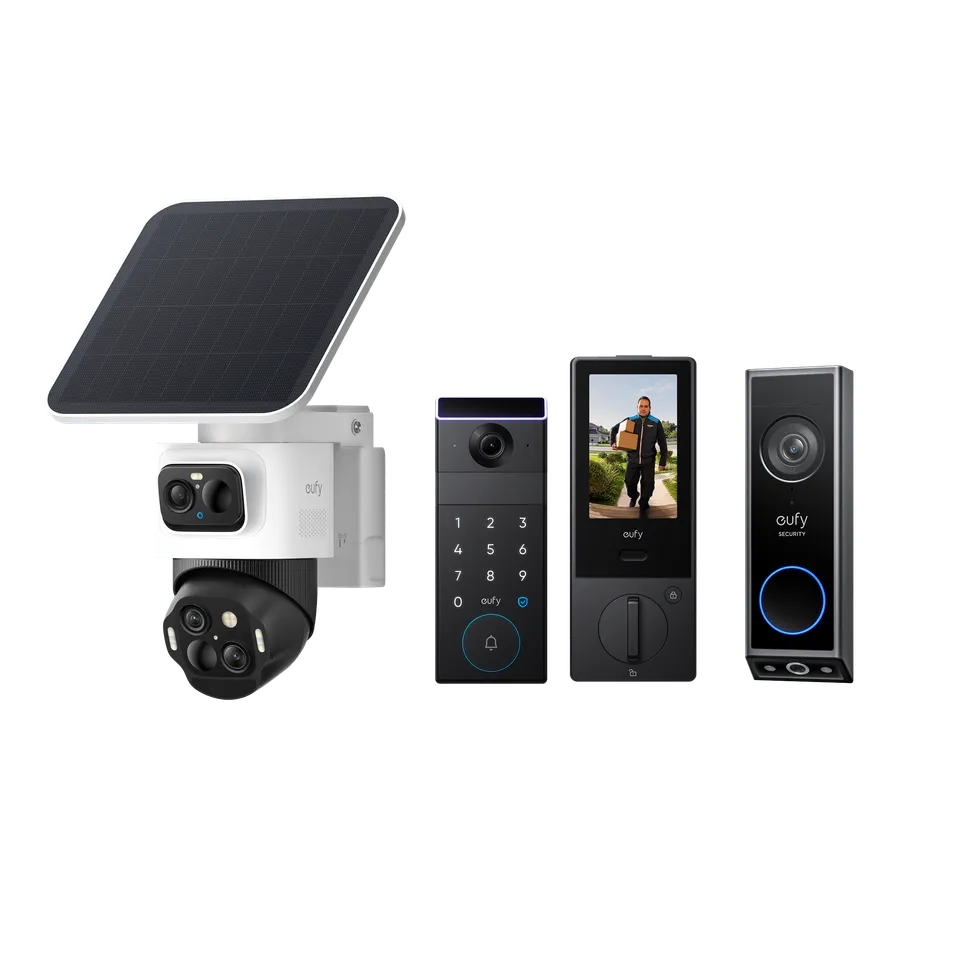 eufy-security-eufycam-s4-familock-s3-max-doorbell-e340-set image 1