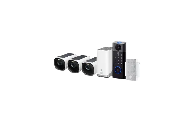 eufy-security-eufycam-3-three-pack-video-smart-lock-combo image 1