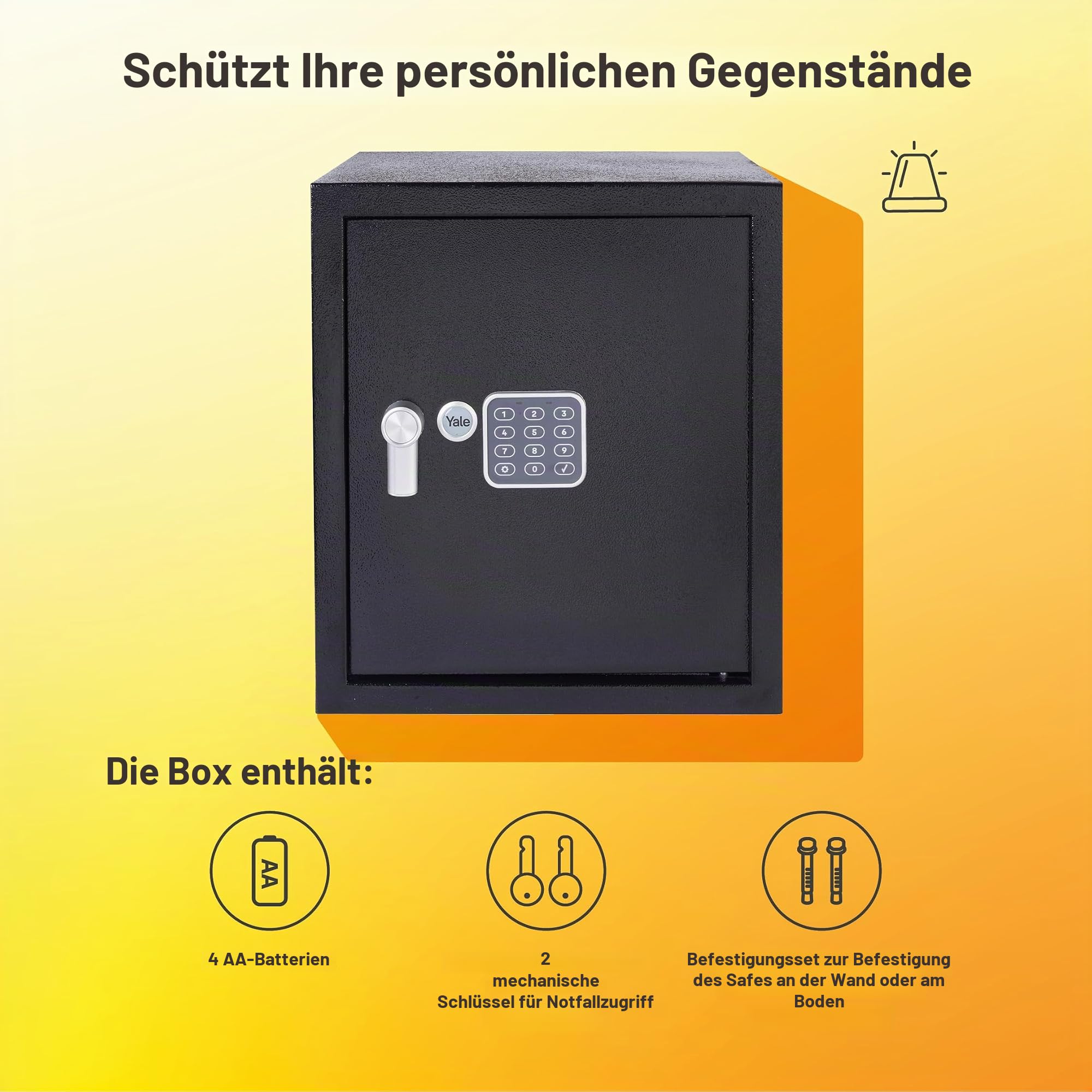 yale-yec-390-db2-elektronischer-tresor-gro-mit-alarm-schwarz image 4