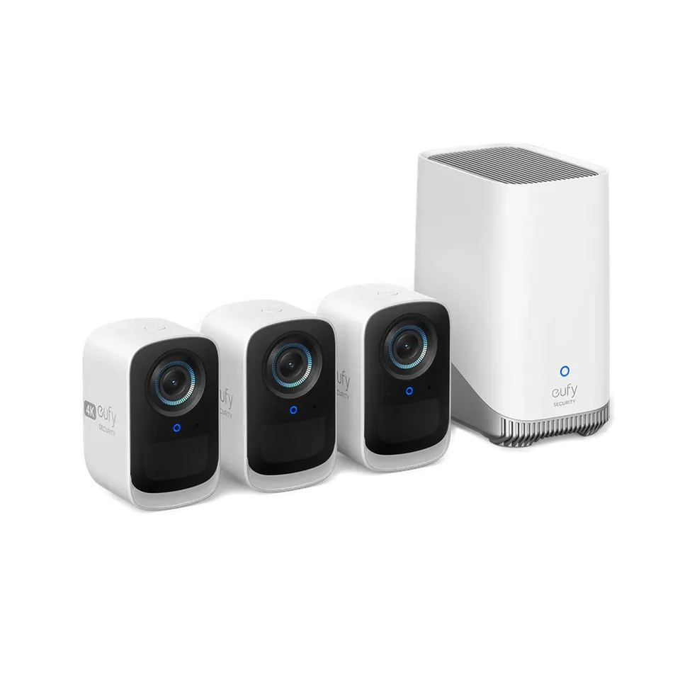 eufy-security-eufycam-s300-eufycam-3c-3-kamera-set-mit-homebase-3 image 1