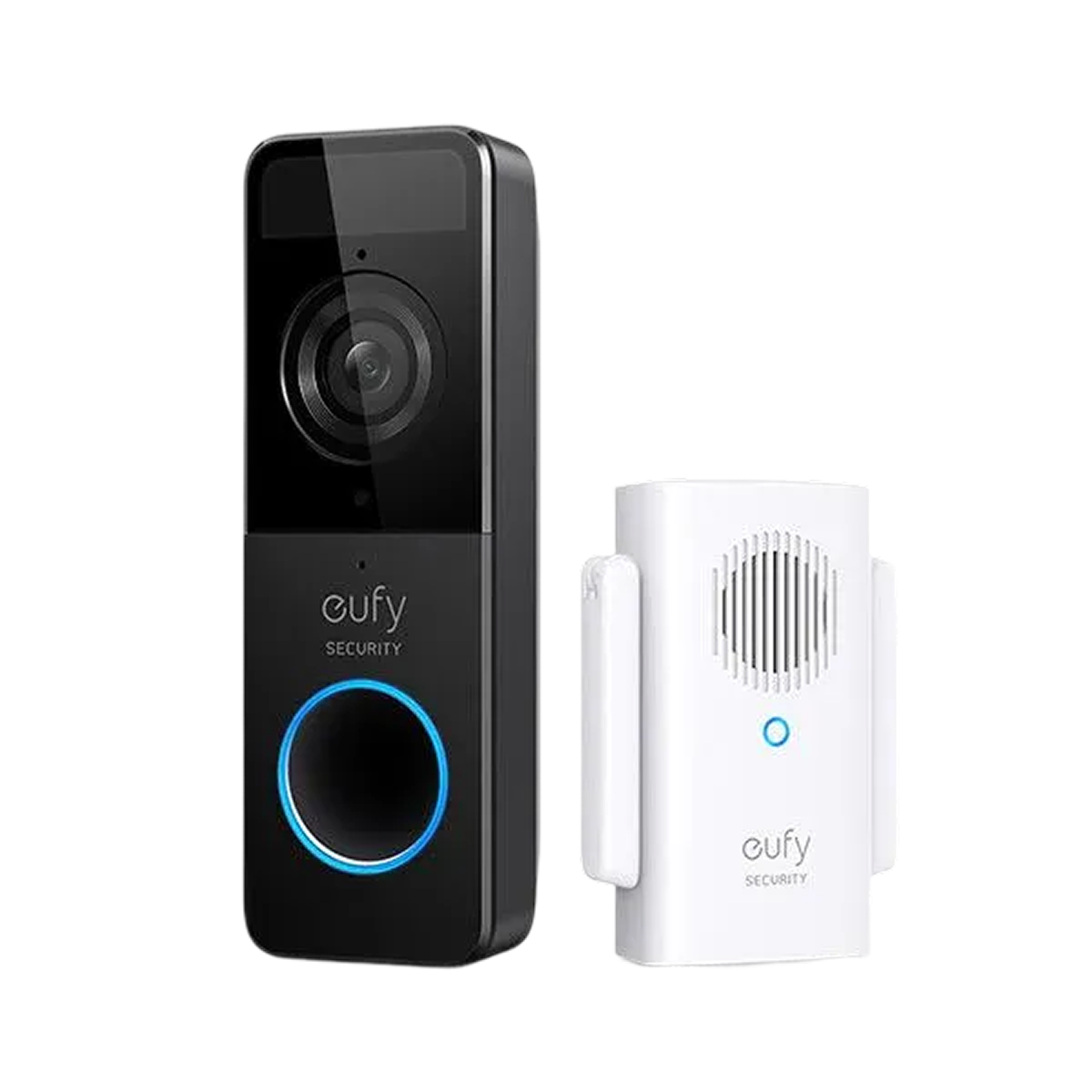 eufy-security-video-doorbell-slim-1080p-akku-mit-mini-repeater image 1