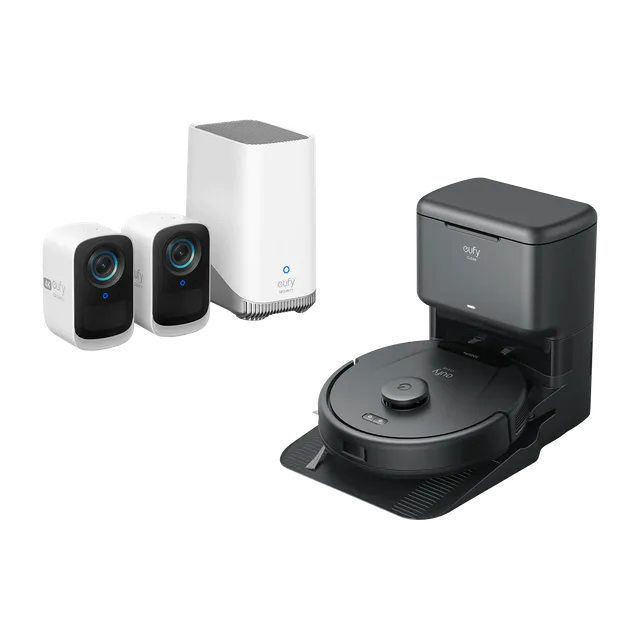 eufy-security-eufycam-s300-eufycam-3c-berwachungskamera-eufy-clean-l60-saugrobot image 1
