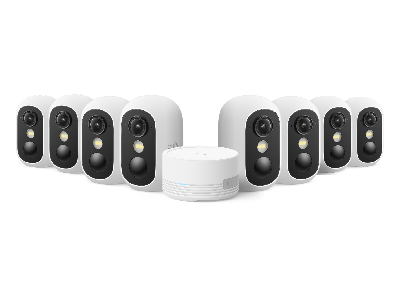 eufy-security-eufycam-c35-8-cam-kit-wireless-ip67-akku-kameras-mit-homebase-mini image 1