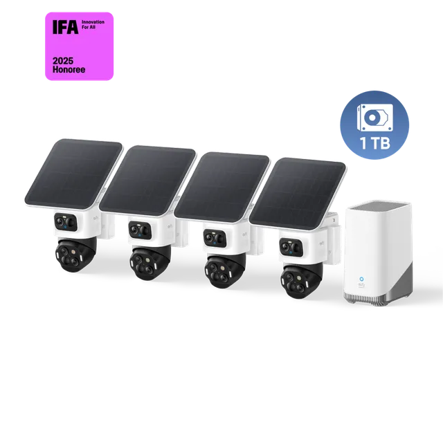 eufy-security-eufycam-s4-4-cam-kit-berwachungskamera-set-mit-1tb-festplatte image 1
