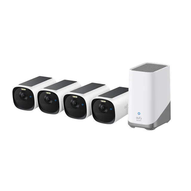 eufy-security-eufycam-e40-4-cam-kit-homebase-s380 image 1