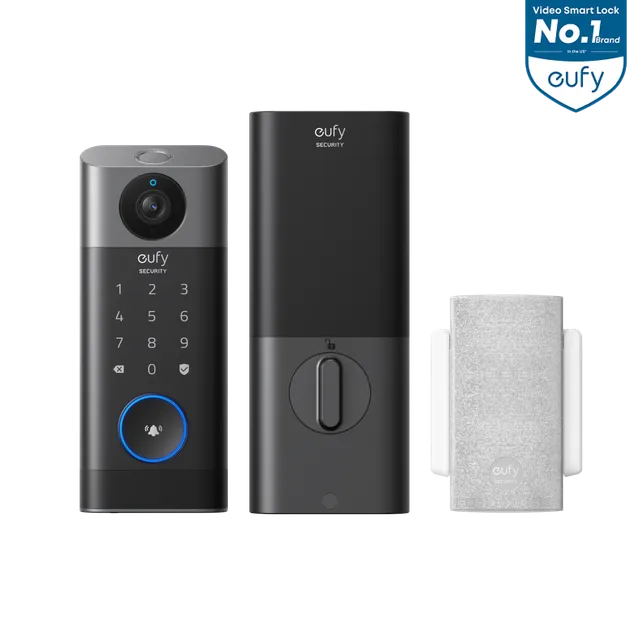 eufy-security-video-smart-lock-s330-video-t-rschloss-mit-fingerabdruck-2k-hd-kam image 1