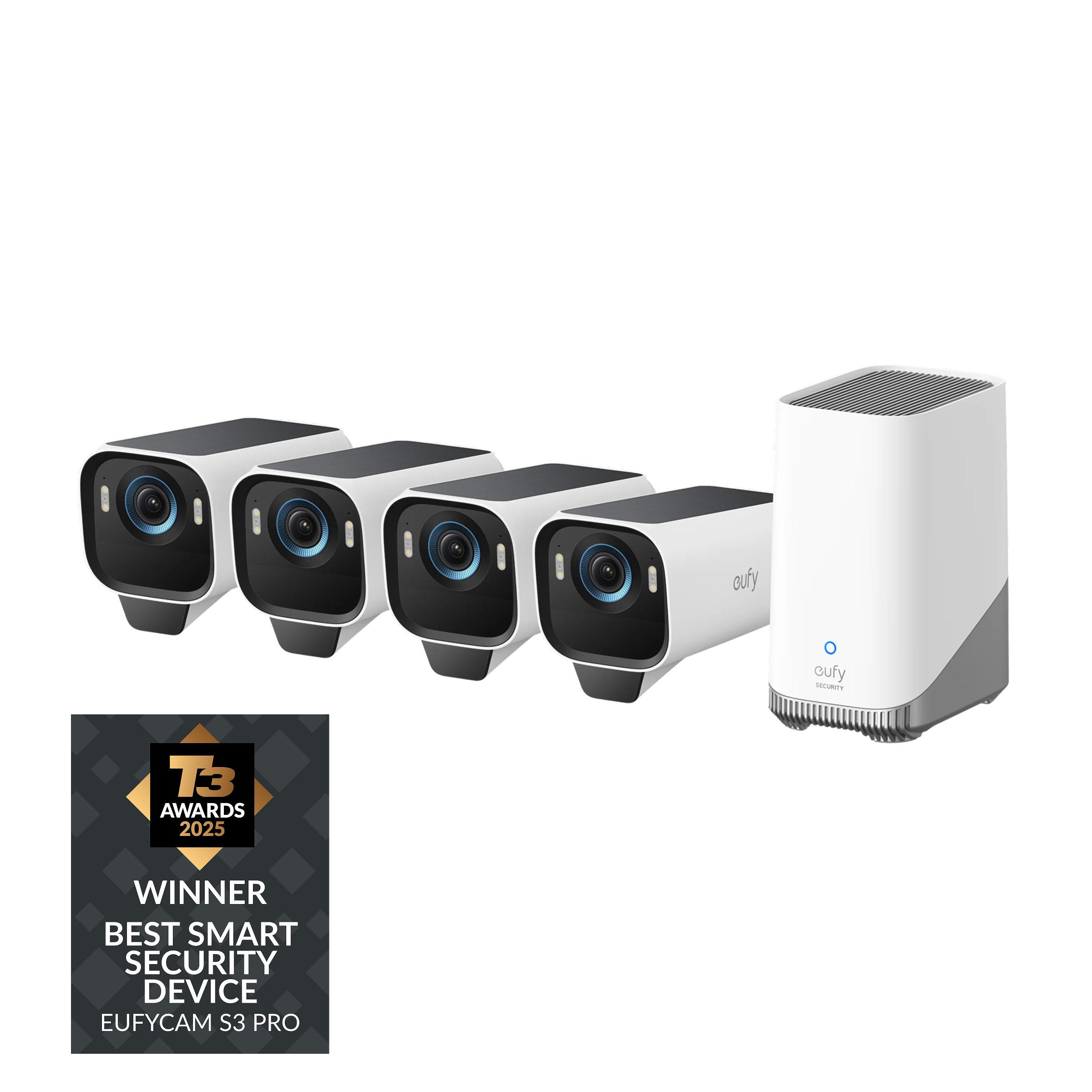 eufy-security-eufycam-s3-pro-4-cam-kit-4k-berwachungskamera-set-mit-maxcolor-vis image 1