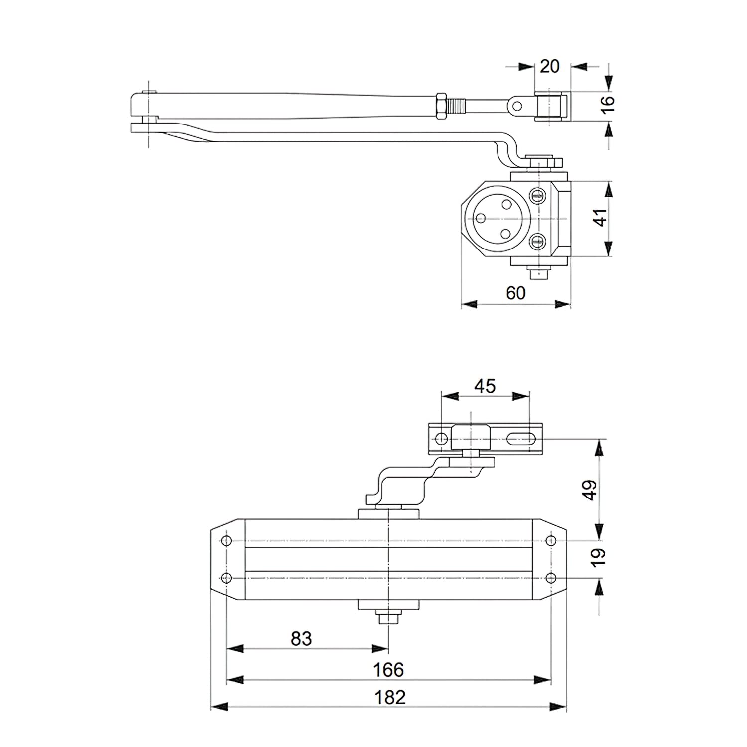 yale-dc110-t-rschlie-er-silber-en-3-f-r-haus-und-innent-ren image 2