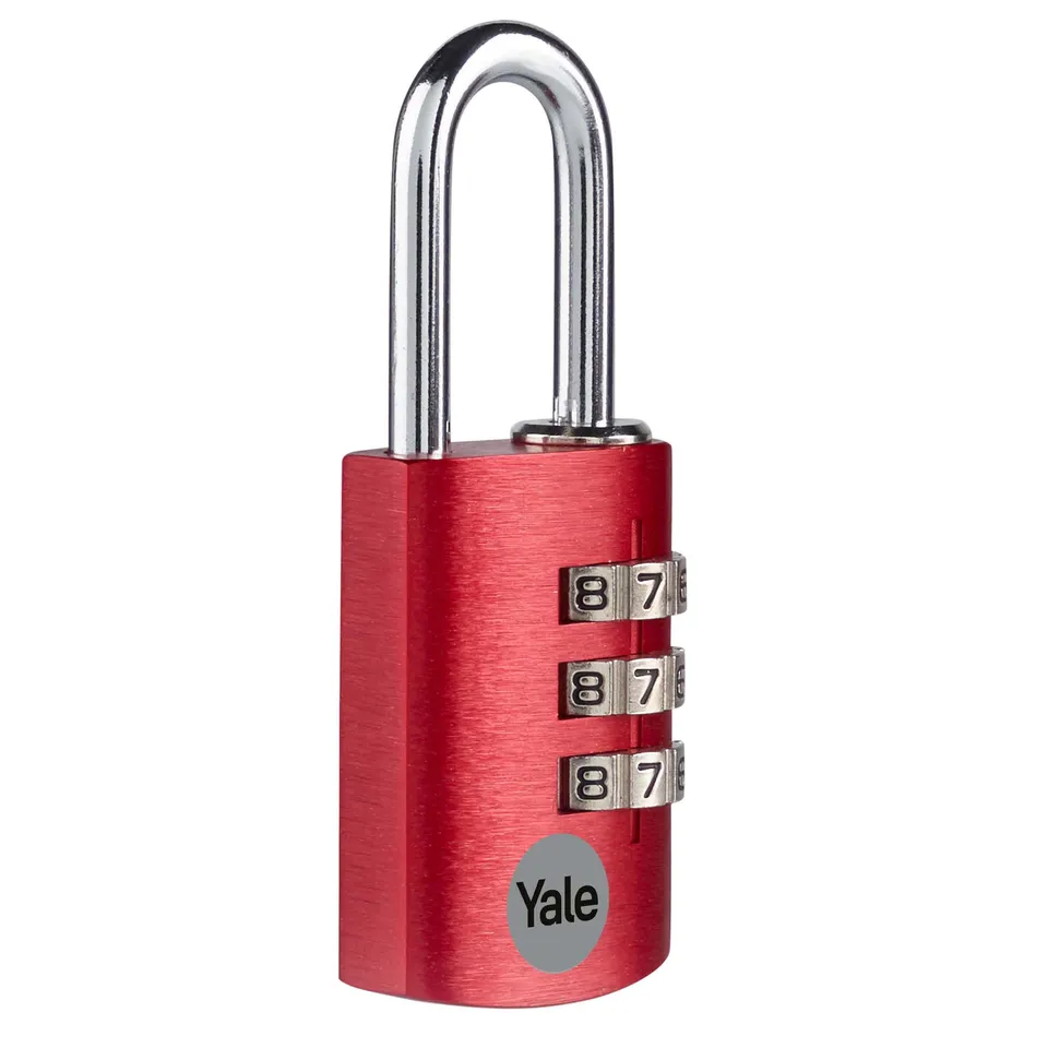 yale-ye3cb-28-126-1-co-aluminium-kombinations-vorh-ngeschloss-28-mm-rot image 1