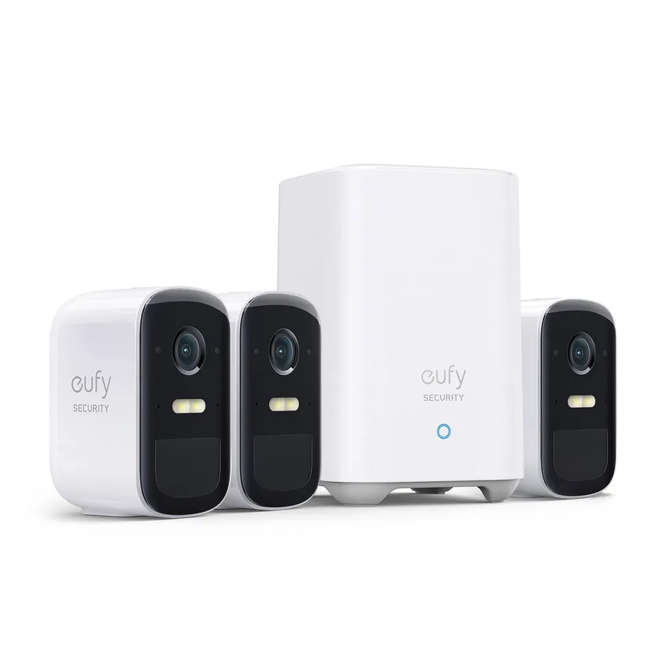eufy-security-eufycam-2c-pro-2k-3-kamera-set-wlan-sicherheitssystem image 1