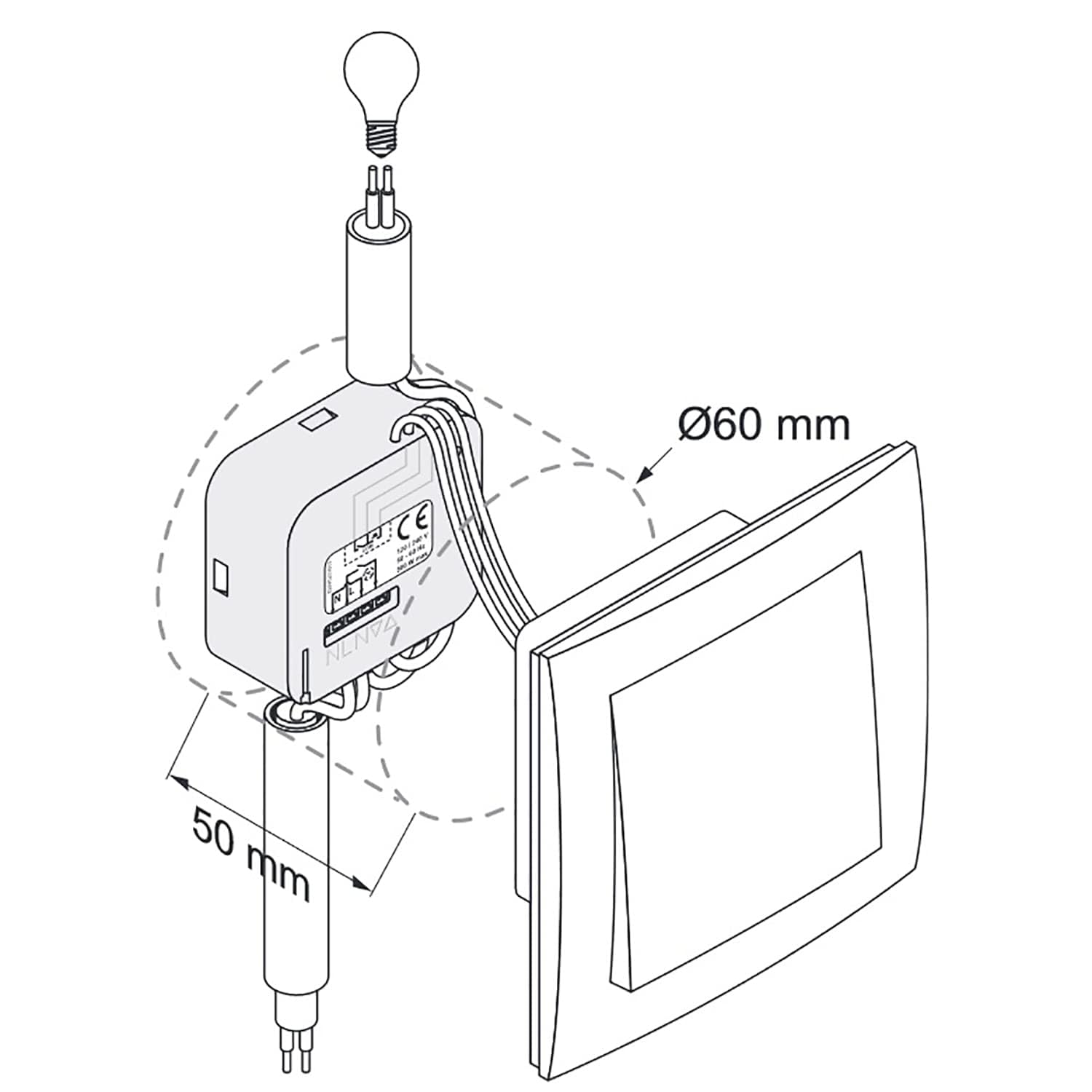 somfy-micro-receiver-2401161-universal-receiver-rts-f-r-beleuchtung-500-w image 2