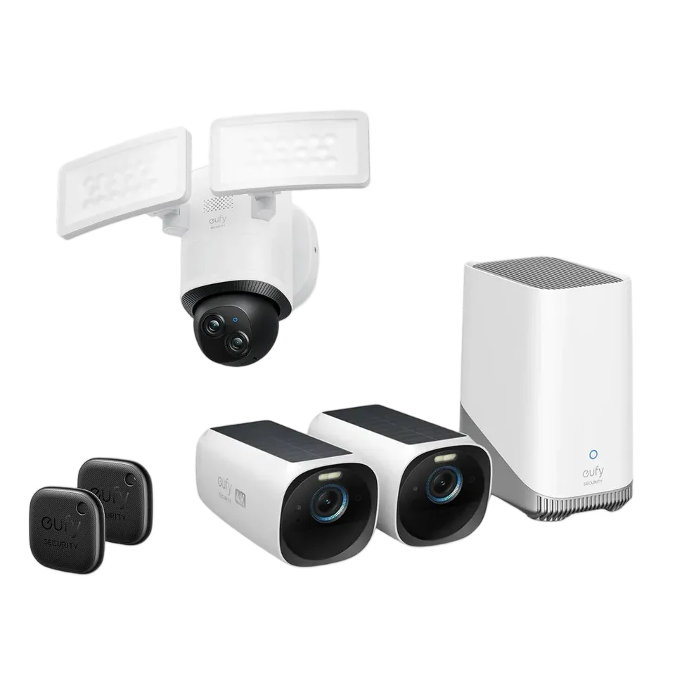 eufy-security-e340-eufycam-s330-berwachungskamera-set-mit-flutlicht-und-smarttra image 1