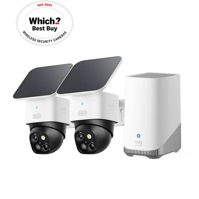 eufy-security-solocam-s340-2-cam-set-homebase-s380 image 1