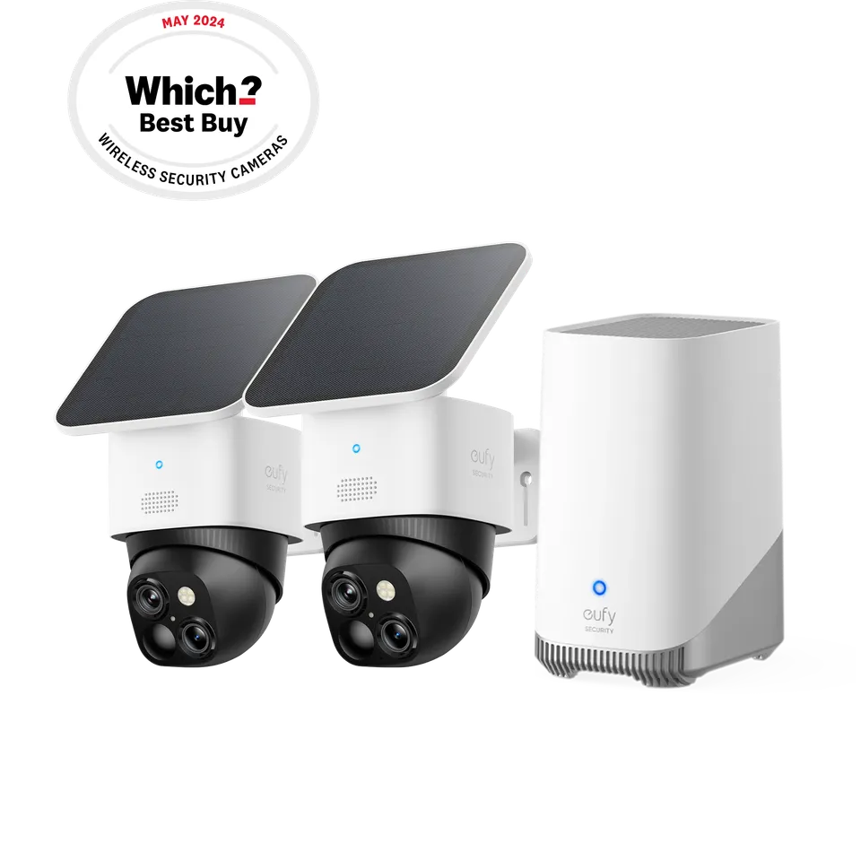 eufy-security-solocam-s340-2-cam-set-homebase-s380 image 1