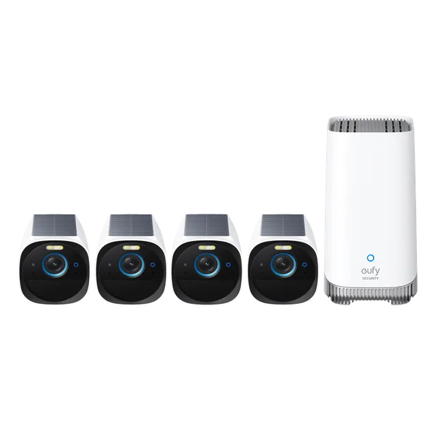 eufy-security-eufycam-s330-eufycam-3-4-cam-kit-4k-mit-solar image 1