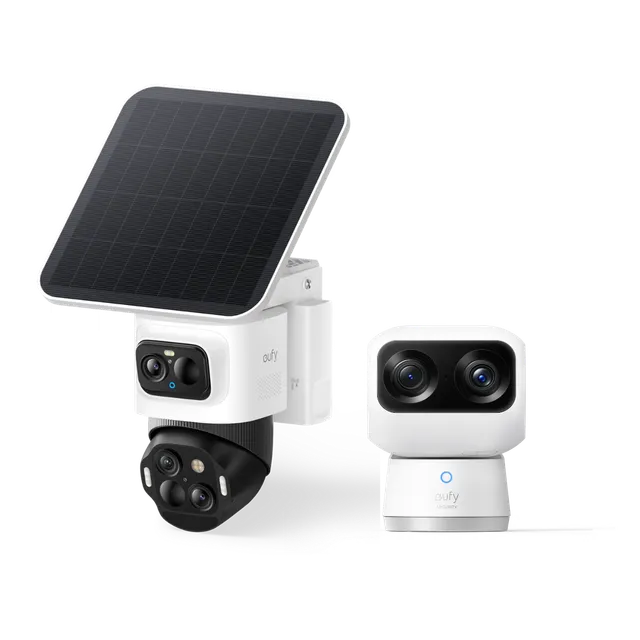 eufy-security-eufycam-s4-triple-lens-indoor-cam-s350-au-en-und-innen-set image 1