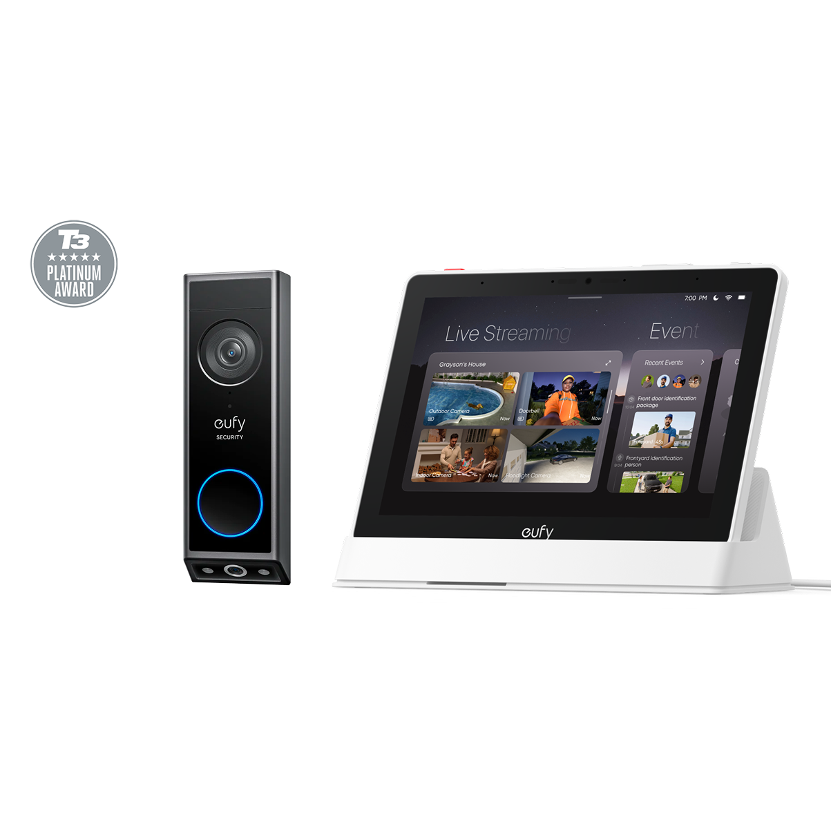 eufy-security-video-doorbell-e340-smart-display-e10-set-video-t-rklingel image 1