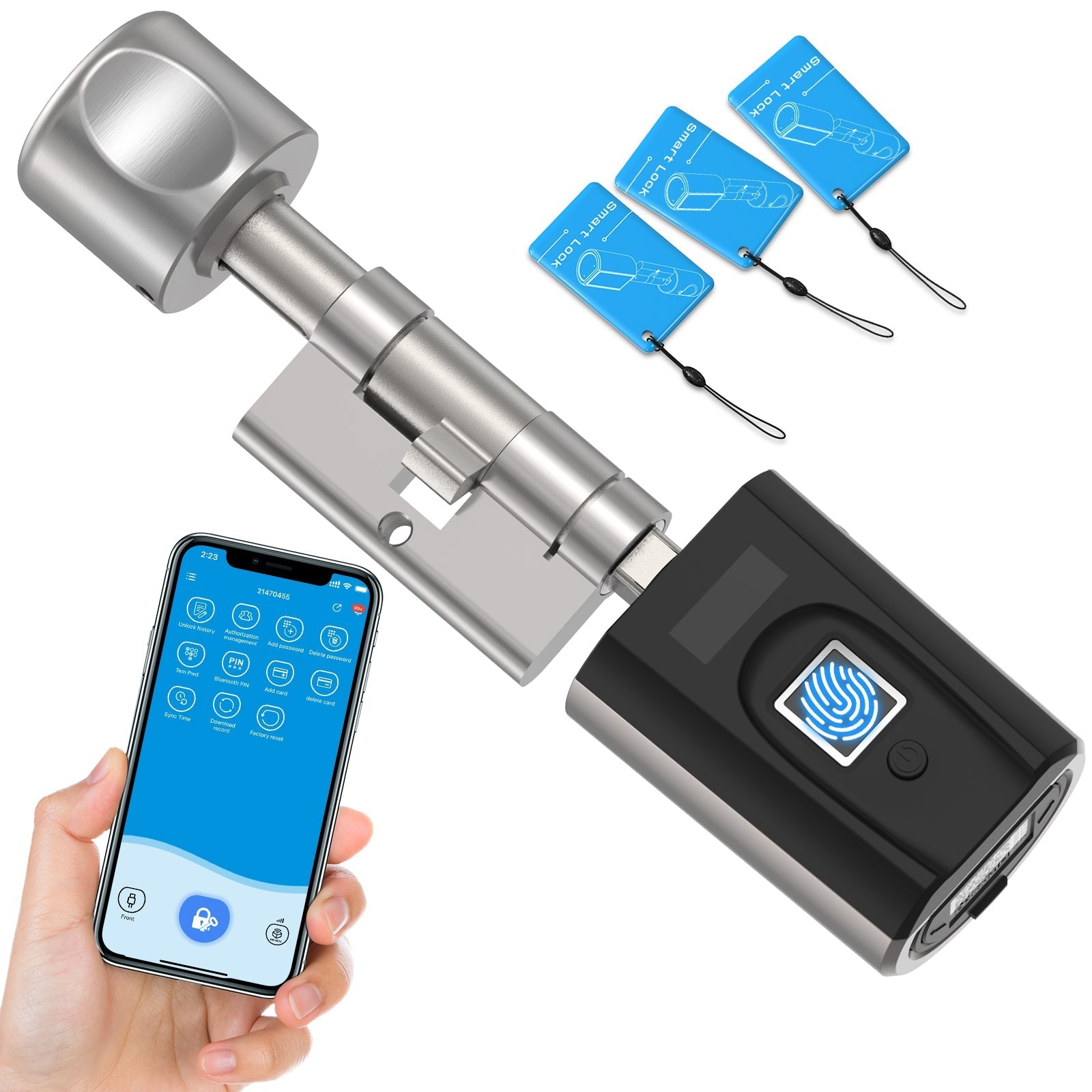 welock-secbn51-smart-lock-fingerprint-t-rschlosszylinder-2 image 8