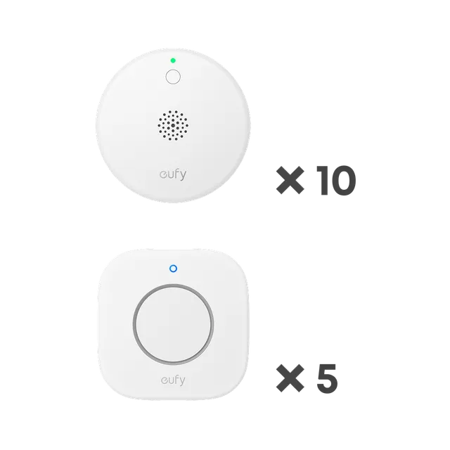 eufy-security-smoke-alarm-e10-10er-pack-indoor-siren-e20-5er-pack-set image 1