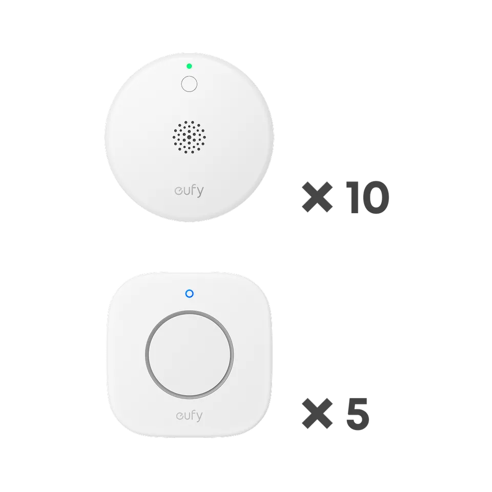 eufy-security-smoke-alarm-e10-10er-pack-indoor-siren-e20-5er-pack-set image 1
