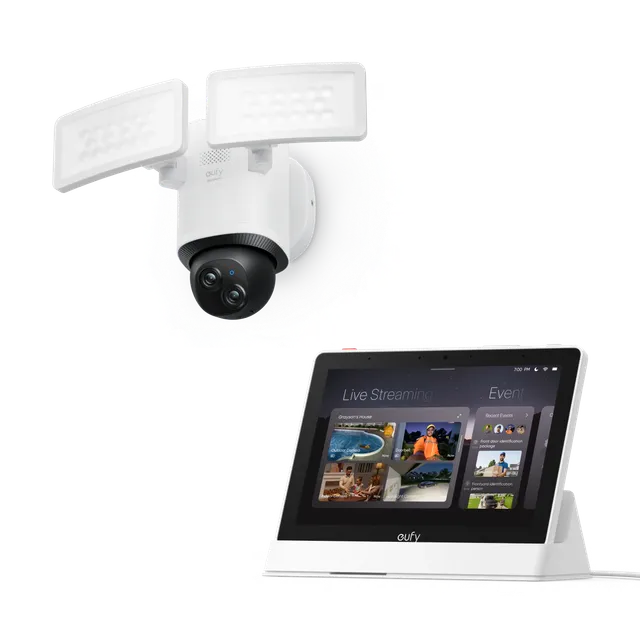 eufy-security-floodlight-camera-e340-smart-display-e10-set-2 image 1